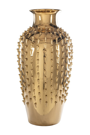 Gold Stoneware Vase | Richmond Interiors Dania | Oroa.com