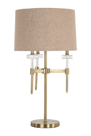 Brushed Gold Table Lamp | Richmond Interiors Josie | Oroa.com
