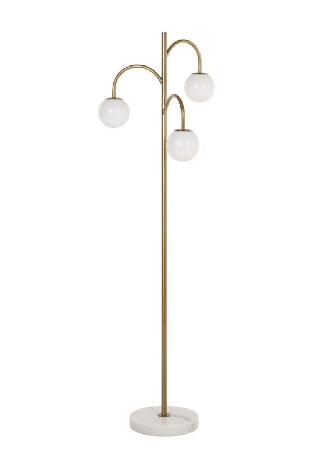 Triple Glass Spheres Floor Lamp | Richmond Interiors Janou | Oroa.com