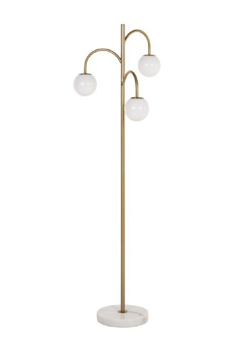 Triple Glass Spheres Floor Lamp | Richmond Interiors Janou | Oroa.com