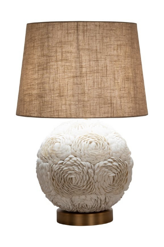White Shell Table Lamp | Richmond Interiors Jamie | Oroa.com