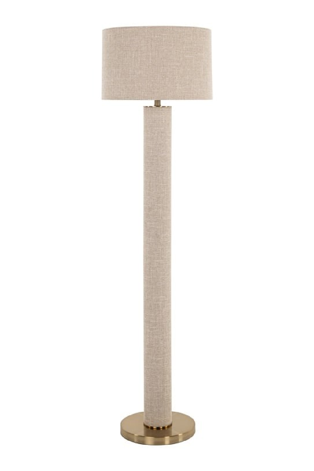Beige Linen Floor Lamp | Richmond Interiors Joline | Oroa.com