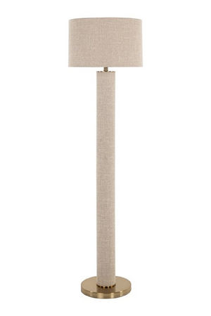 Beige Linen Floor Lamp | Richmond Interiors Joline | Oroa.com