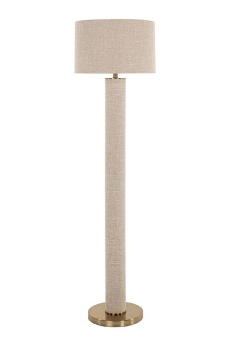 Beige Linen Floor Lamp | Richmond Interiors Joline | Oroa.com