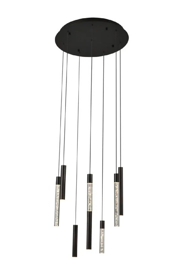 8 Tubular Lamps Chandelier | Richmond Interiors Oxley | Oroa.com