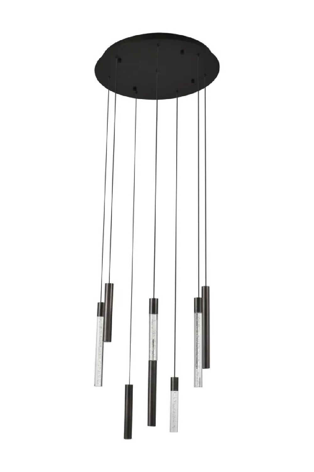 8 Tubular Lamps Chandelier | Richmond Interiors Oxley | Oroa.com