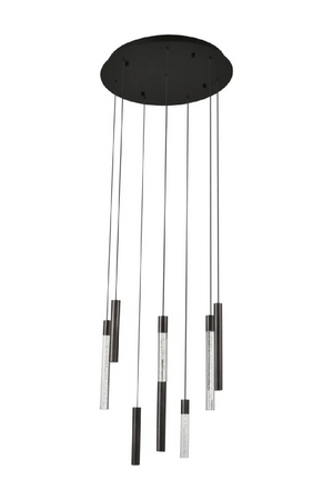 8 Tubular Lamps Chandelier | Richmond Interiors Oxley | Oroa.com