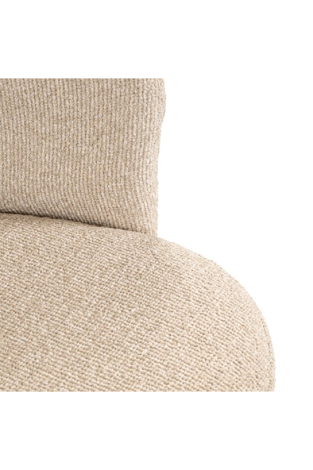 Cream Upholstered Swivel Chair | Richmond Interiors Zendaya | Oroa.com