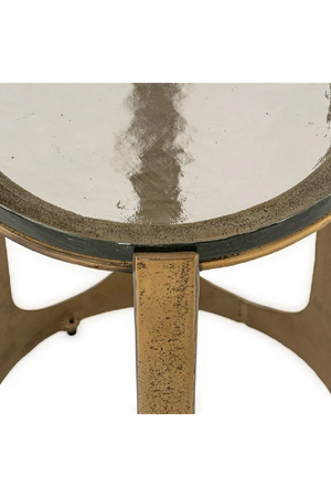 Gold Framed End Table | Richmond Interiors Rixo | Oroa.com