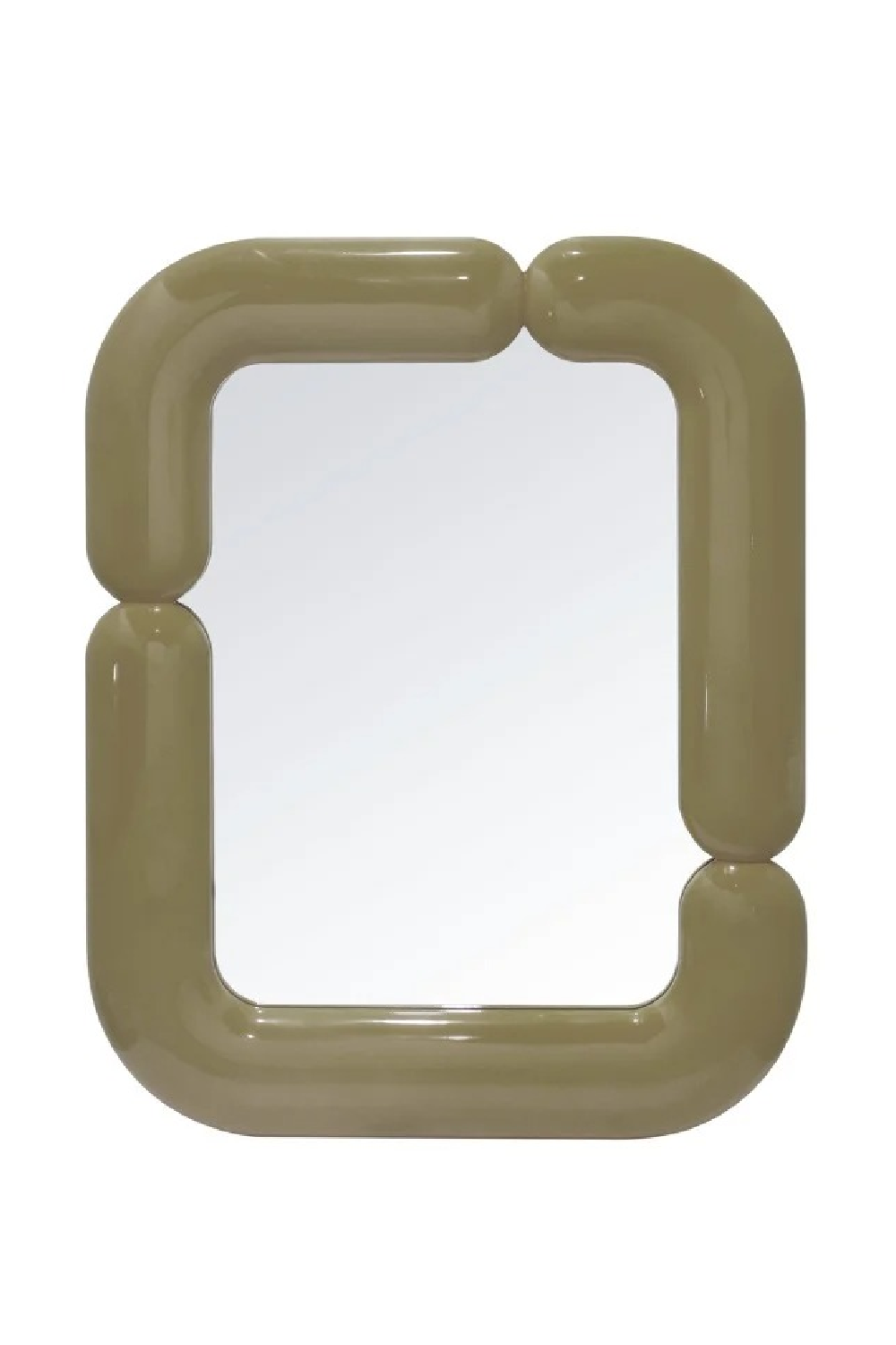 Glossy Gold Mirror | Richmond Interiors Aubry | Oroa.com