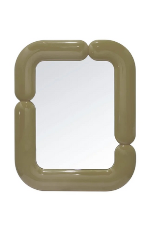 Glossy Gold Mirror | Richmond Interiors Aubry | Oroa.com