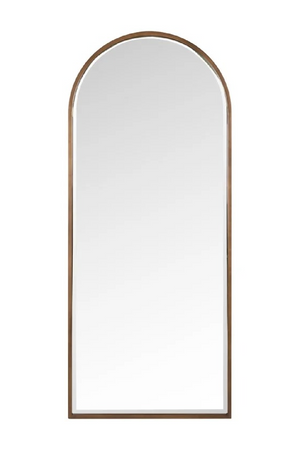 Brushed Gold Arched Mirror | Richmond Interiors Maylinn | Oroa.com
