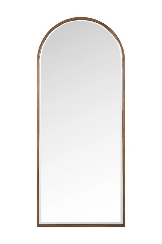 Brushed Gold Arched Mirror | Richmond Interiors Maylinn | Oroa.com