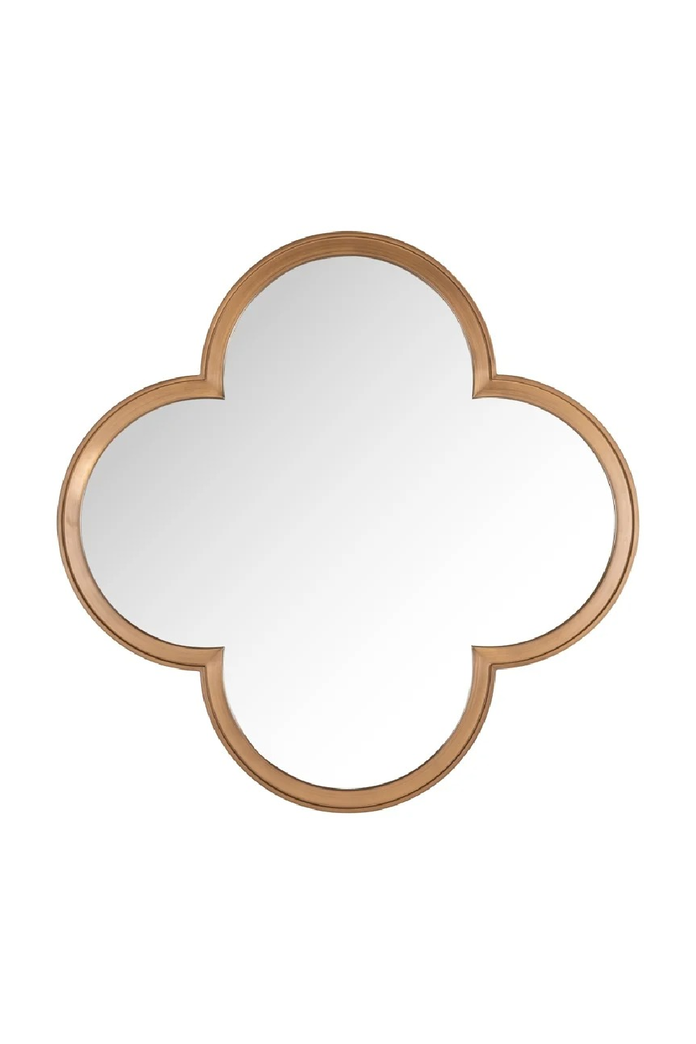 Clover-Shaped Gold Mirror | Richmond Interiors Lowen | Oroa.com