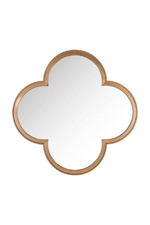 Clover-Shaped Gold Mirror | Richmond Interiors Lowen | Oroa.com