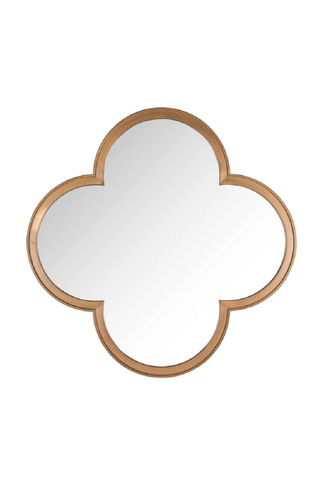 Clover-Shaped Gold Mirror | Richmond Interiors Lowen | Oroa.com