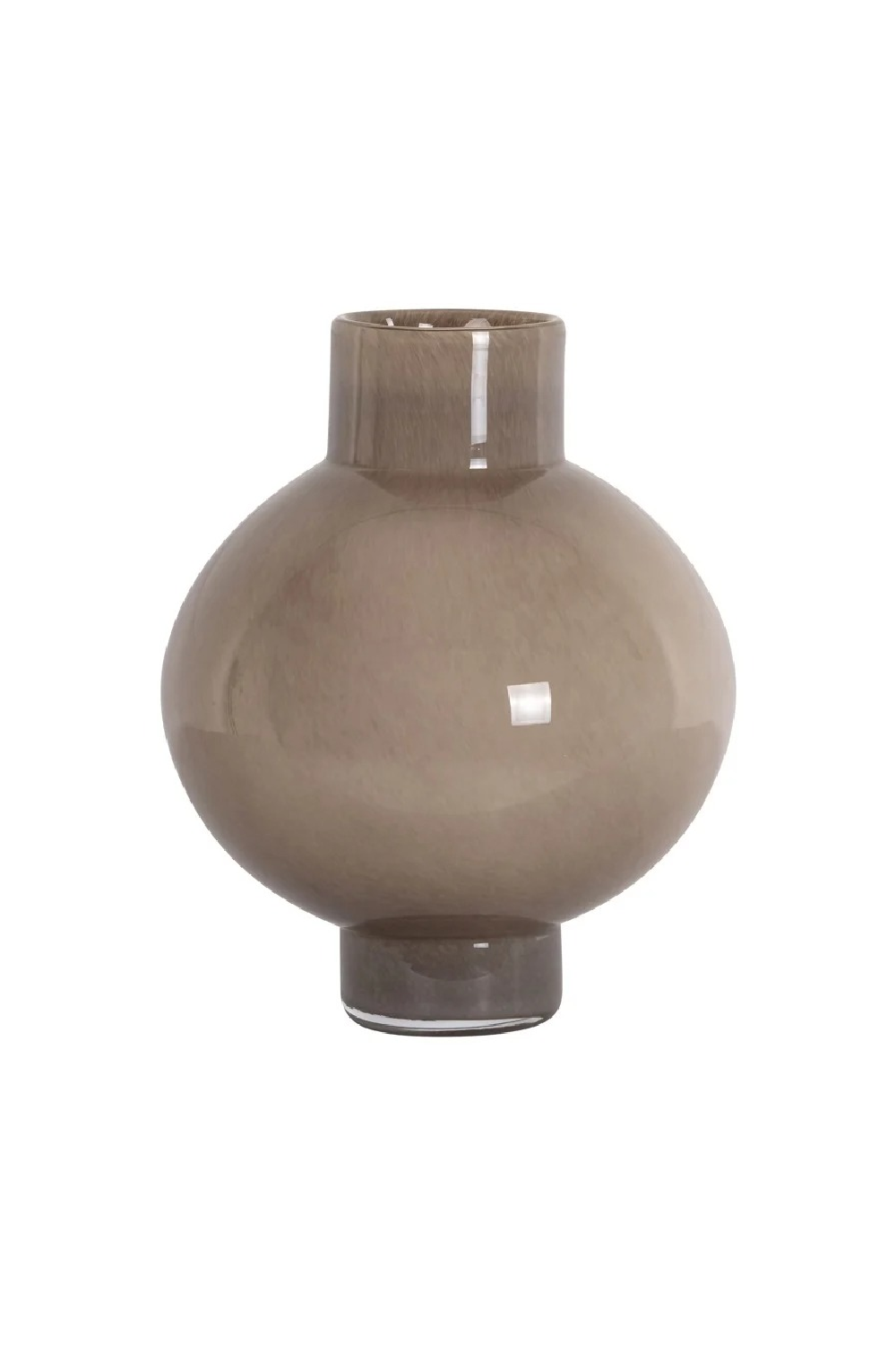Round Brown Glass Vase | Richmond Interiors Celina | Oroatrade.com