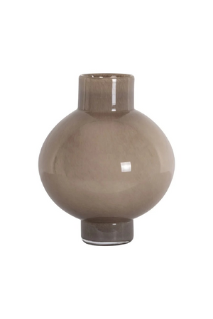 Round Brown Glass Vase | Richmond Interiors Celina | Oroatrade.com