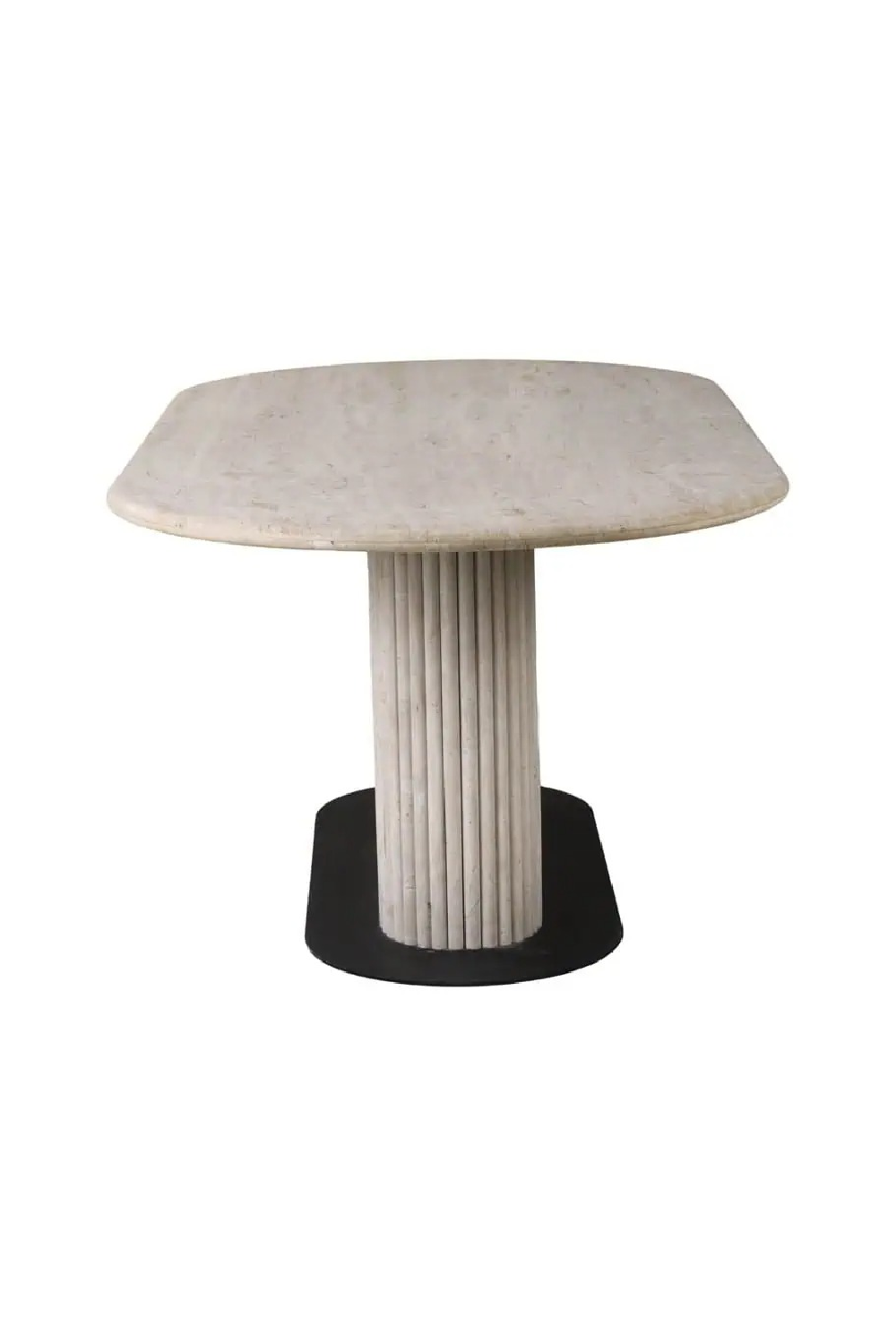 Beige Travertine Dining Table | Richmond Interiors La Cantera | Oroa.com