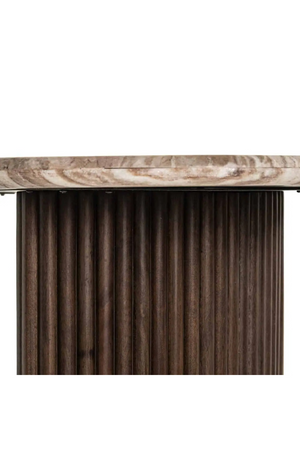 Curved Marble Desk | Richmond Interiors Rashford | Oroa.com