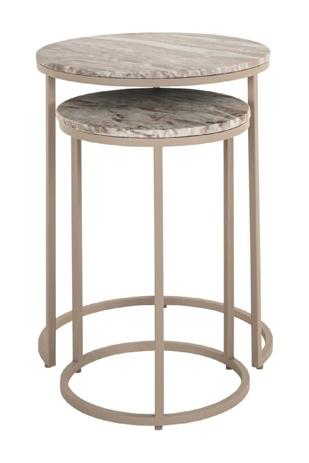 Marble Nested End Tables (2) | Richmond Interiors Fairfax | Oroa.com
