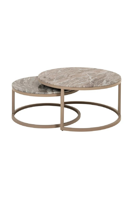 Marble Nested Coffee Tables (2) | Richmond Interiors Fairfax | Oroa.com