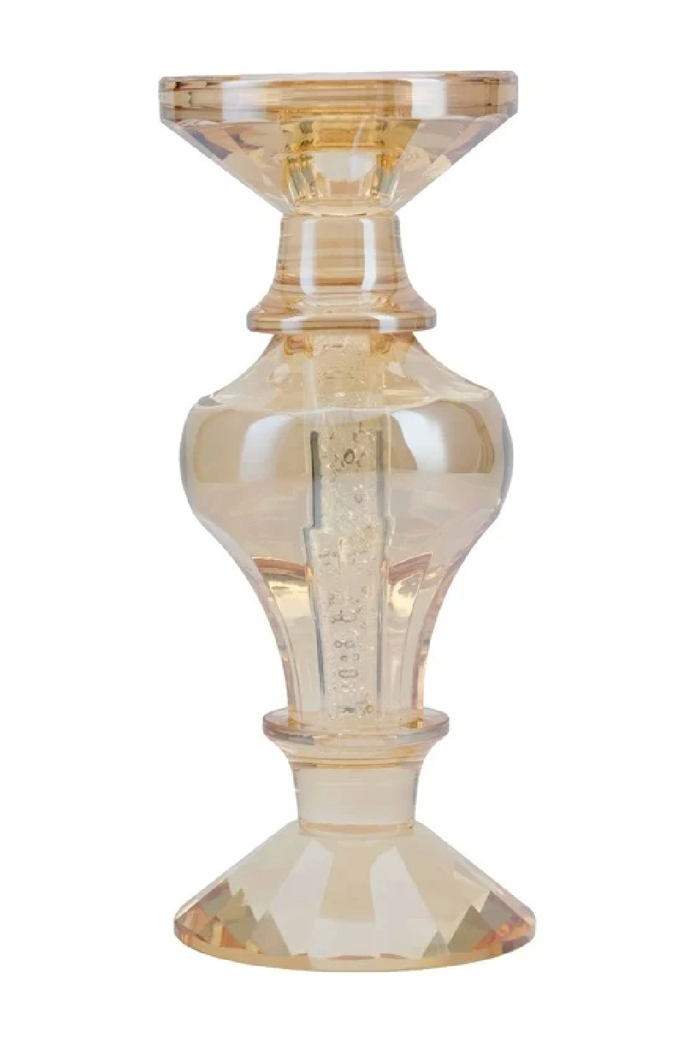 Amber Glass Candle Holder | Richmond Interiors Dilan | Oroa.com