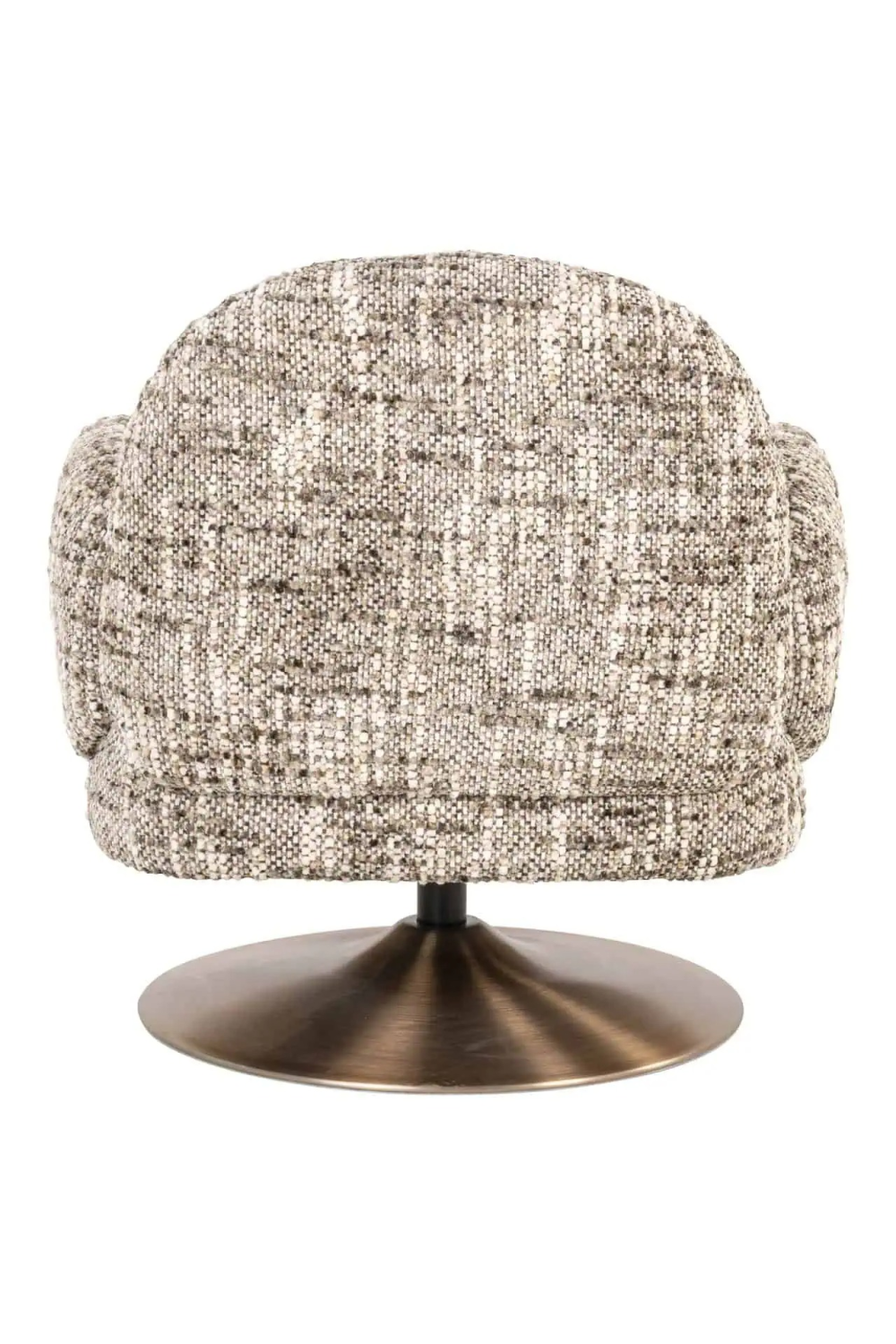 Brown Swivel Lounge Armchair | Richmond Interiors Kagney | Oroa.com