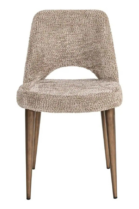 Cut-Out Cream Dining Chairs (2) | Richmond Interiors Delphine