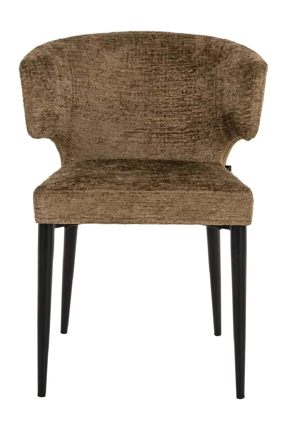 Brown Curved Back Dining Chair | Richmond Interiors Taylor | Oroa.com