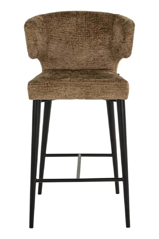 Brown Upholstered Counter Stool | Richmond Interiors Taylor | Oroa.com