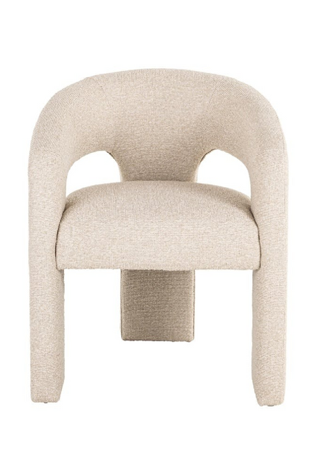 Cream Cut-Out Lounge Chair | Richmond Interiors Belle | Oroa.com