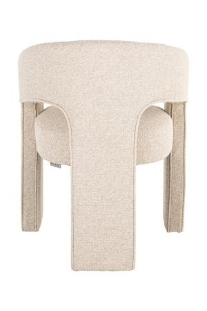 Cream Cut-Out Lounge Chair | Richmond Interiors Belle | Oroa.com