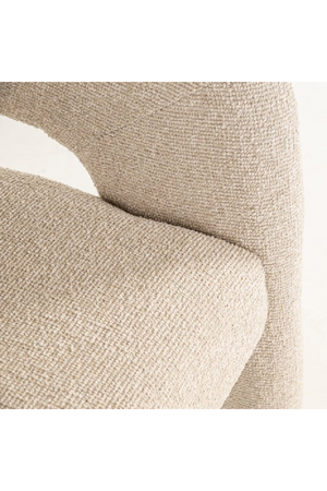 Cream Cut-Out Lounge Chair | Richmond Interiors Belle | Oroa.com
