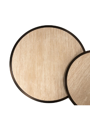 Steel Framed Nested Coffee Tables (2) | Richmond Interiors Ronson | Oroa.com