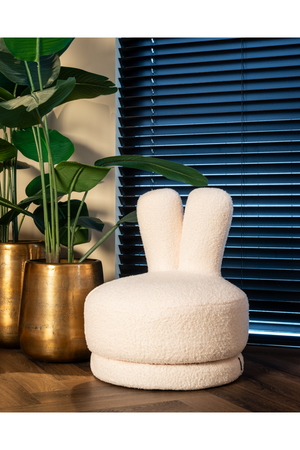 Taupe Swivel Kid's Chair | Richmond Interiors Bunny | Oroatrade.com