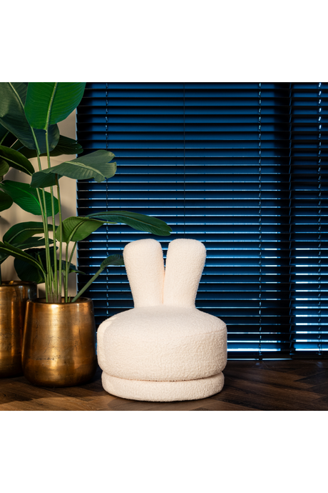 Taupe Swivel Kid's Chair | Richmond Interiors Bunny | Oroatrade.com