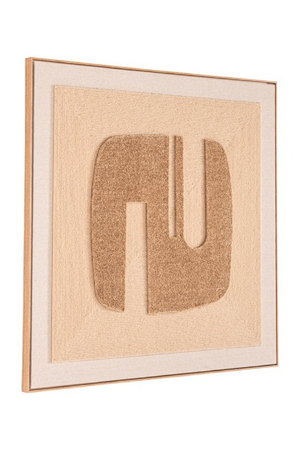 Linen Abstract Wall Art | Richmond Interiors Seda | Oroa.com