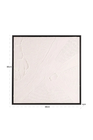 White Minimalist Wall Art | Richmond Interiors Janey | Oroa.com