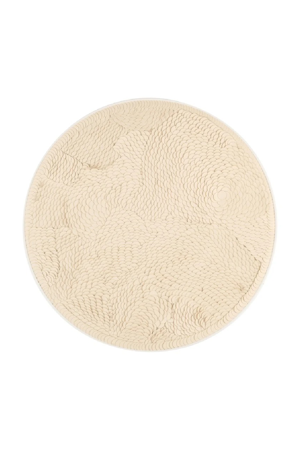White Round Wall Art | Richmond Interiors Flow | Oroa.com
