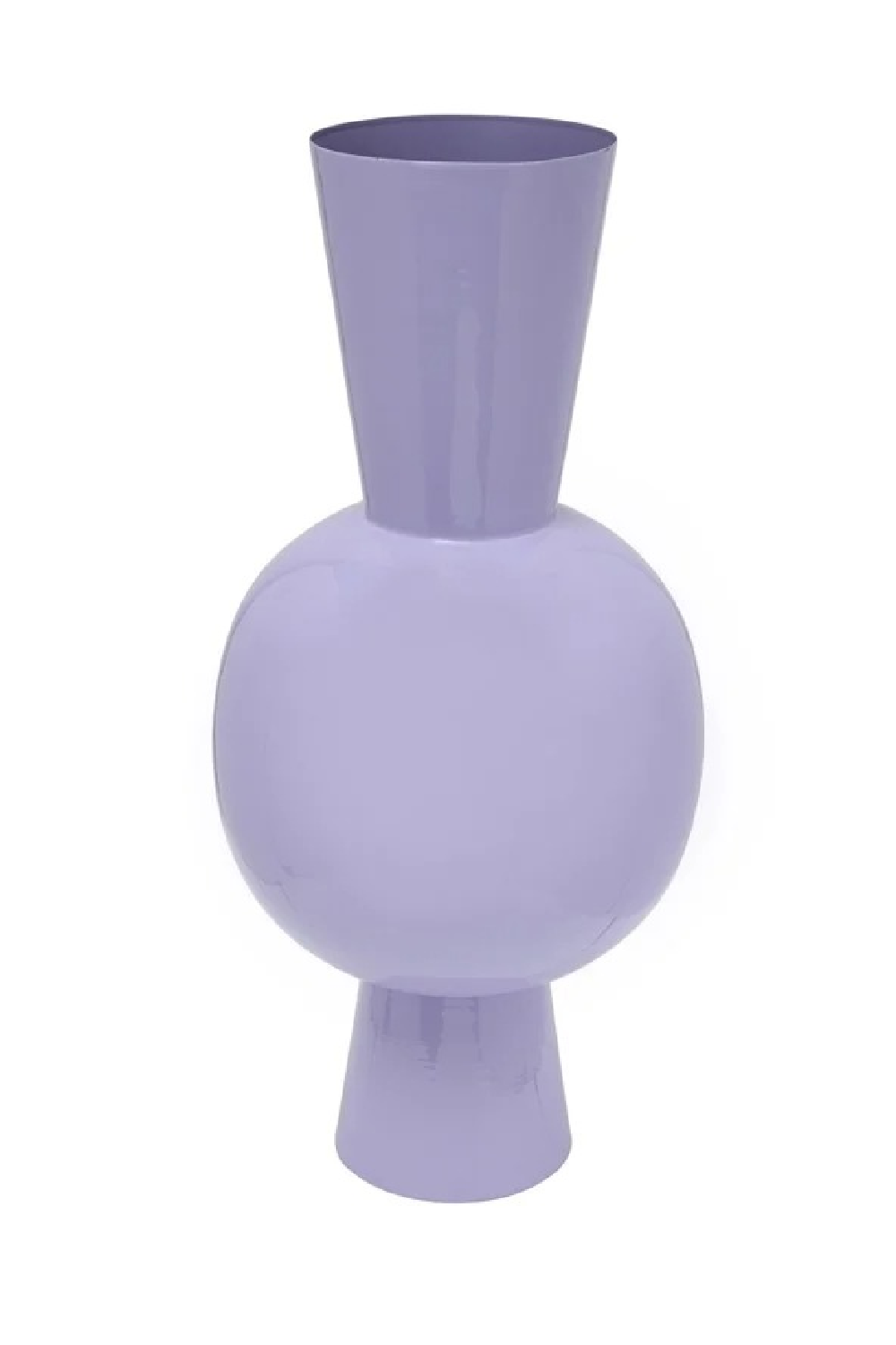 Purple Double Conical Sphere Vase | Richmond Interiors Arline | Oroa.com