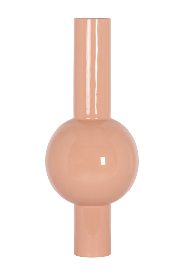 Peach Enameled Vase | Richmond Interiors Novalee | Oroa.com
