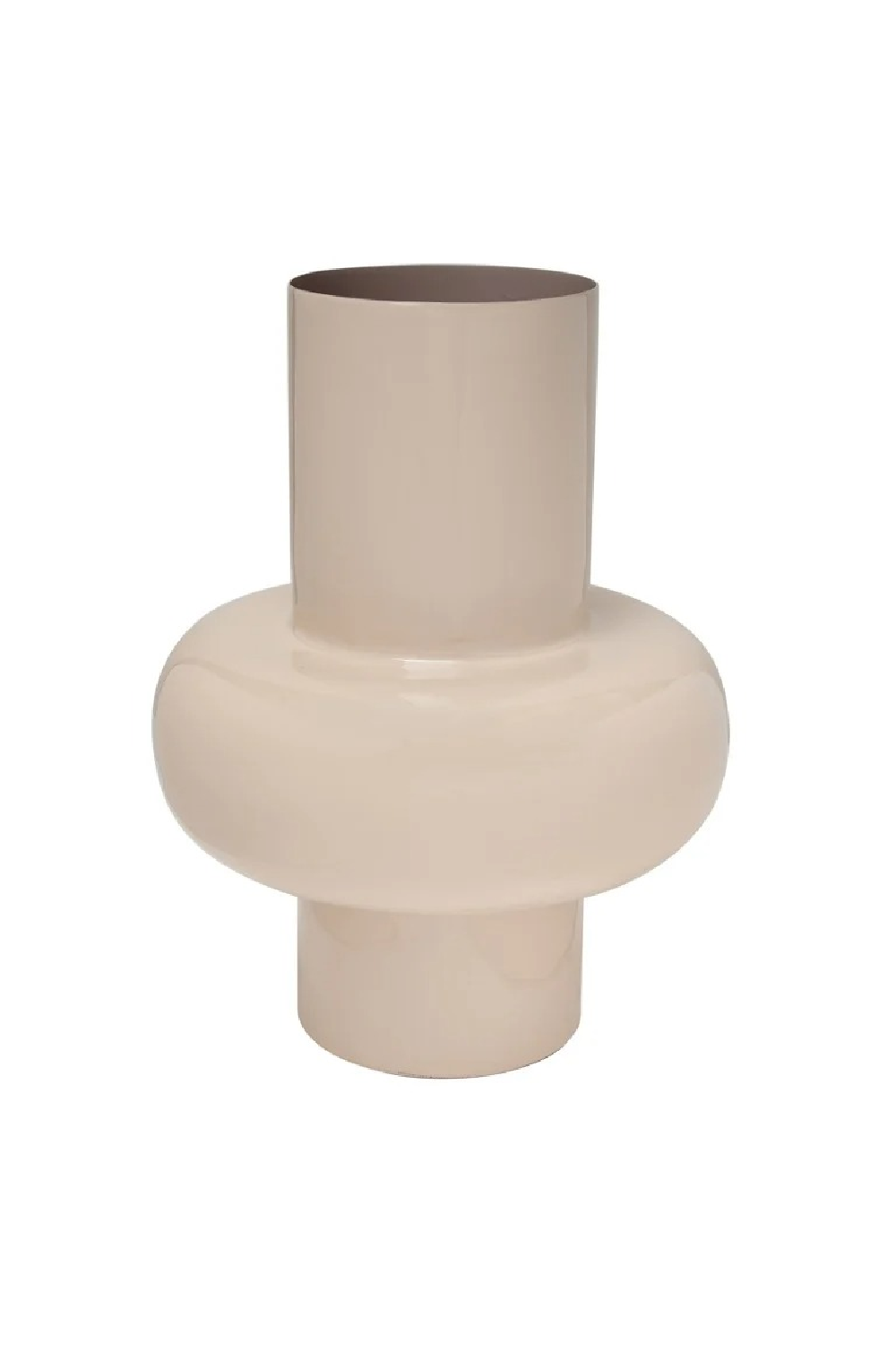 Cream Enamel Vase | Richmond Interiors Benice | Oroa.com