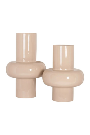 Cream Enamel Vase | Richmond Interiors Benice | Oroa.com