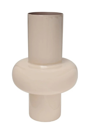 Cream Enamel Vase | Richmond Interiors Benice | Oroa.com