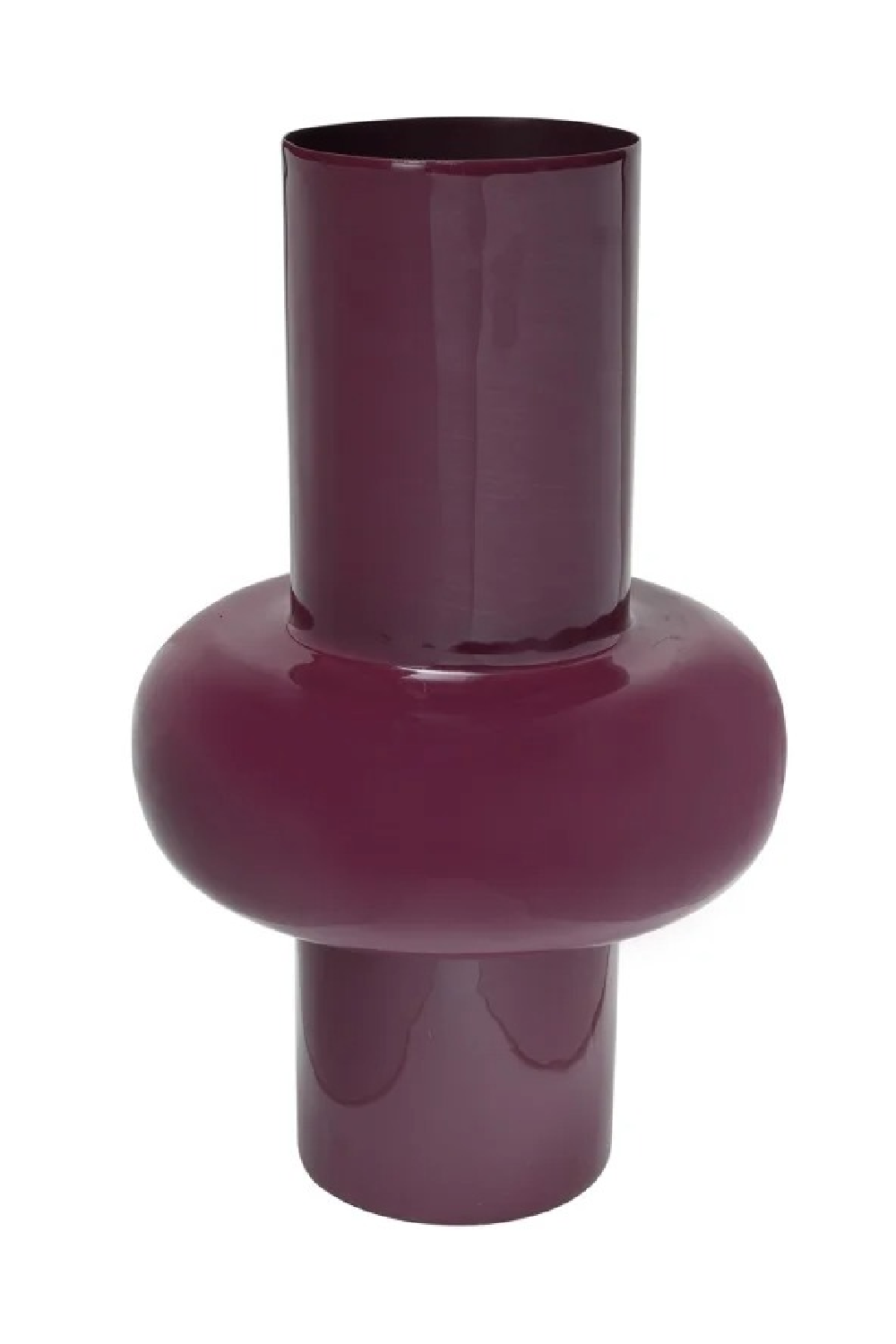 Glossy Burgundy Vase | Richmond Interiors Ashlyn | Oroa.com