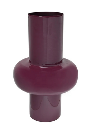 Glossy Burgundy Vase | Richmond Interiors Ashlyn | Oroa.com