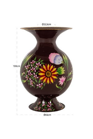 Floral Print Vase | Richmond Interiors Alora | Oroa.com