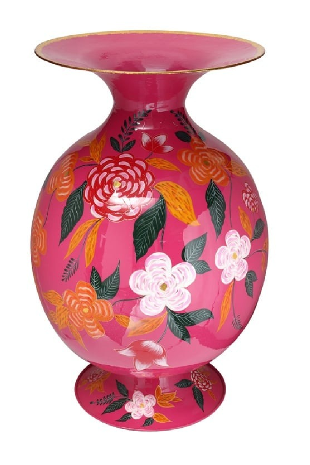 Pink Floral Vase | Richmond Interiors Anicia | Oroa.com
