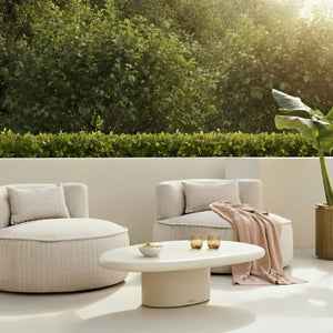   White Indoor/Outdoor Coffee Table | Oroa.com